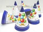 TS20079  6" BALLOON PAPER HAT